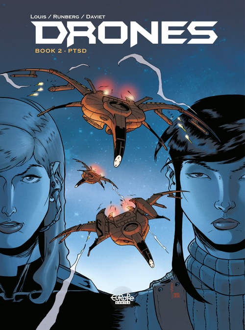 Couverture ebook de Drones - Volume 2 - PTSD, de Sylvain Runberg
