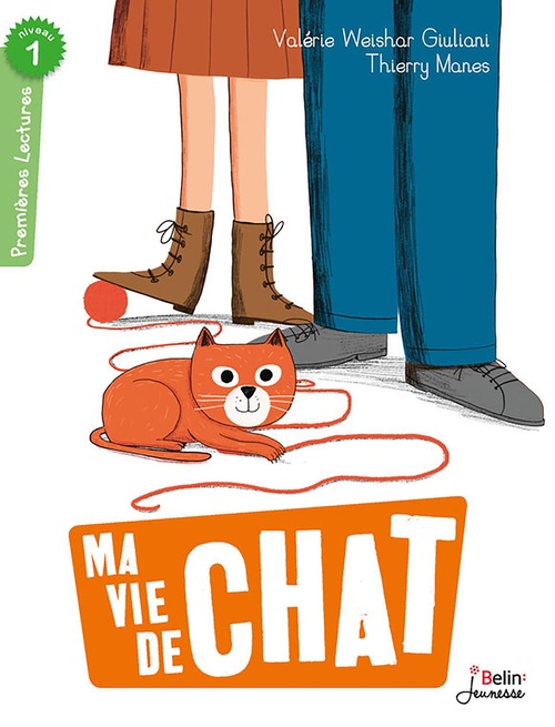 Couverture ebook de Ma vie de chat, de Valérie Weishar-Giuliani