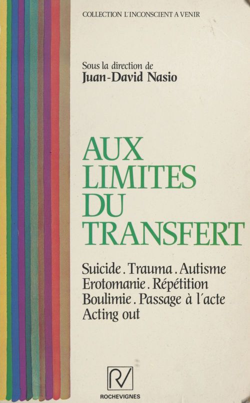 Couverture ebook de Aux limites du transfert, de Juan David Nasio