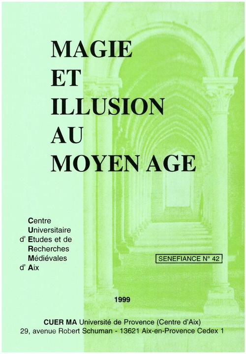 ebook cover of Magie et illusion au Moyen Âge, by Stoyan Atanassov, Sylvie Barnay, Roger Bellon, Anne Berthelot, Anne Bouillot, Danielle Buschinger, Francis Dubost, Pasca
