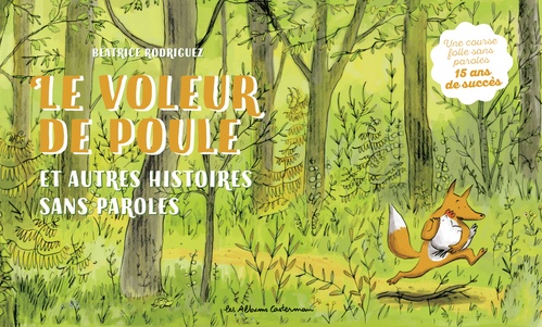 Couverture ebook de Le voleur de poule et autres histoires sans paroles, de Béatrice Rodriguez