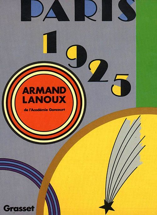 Couverture ebook de Paris 1925, de Armand Lanoux