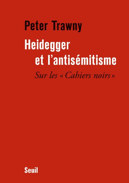 ebook cover of Heidegger et l'antisémitisme. Sur les "Cahiers noirs", by Peter Trawny