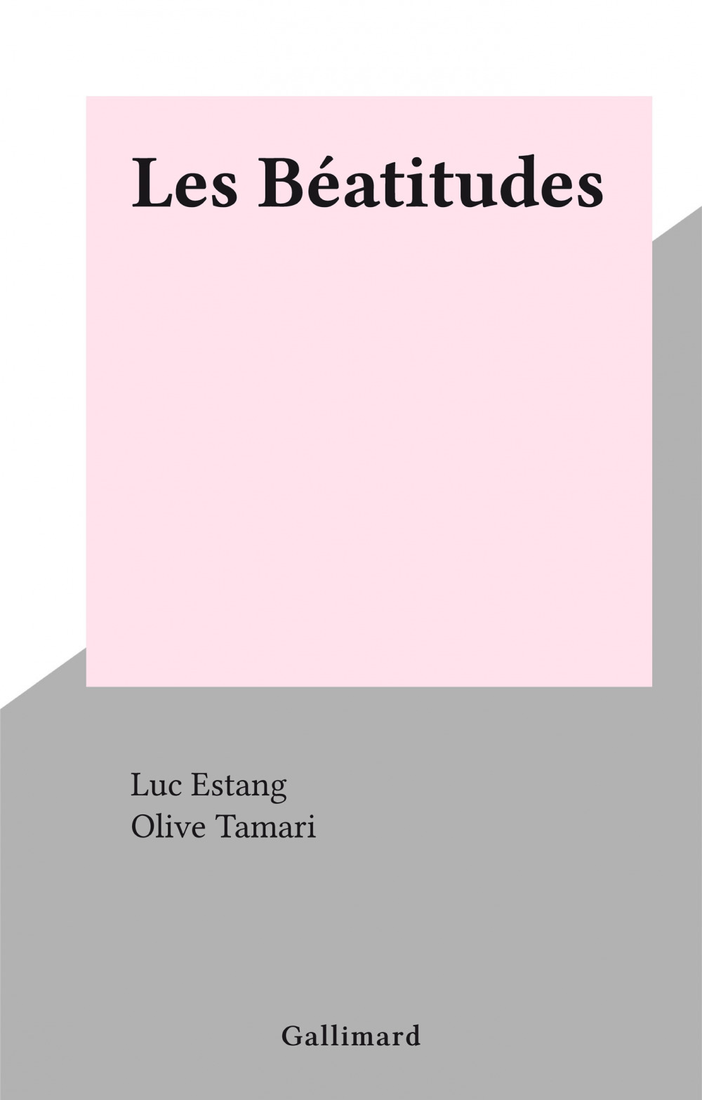 Couverture ebook de Les Béatitudes, de Luc Estang