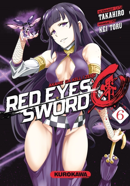 ebook cover of Red Eyes Sword - Akame ga kill ! Zero - Tome 6, by Takahiro, Kei Toru
