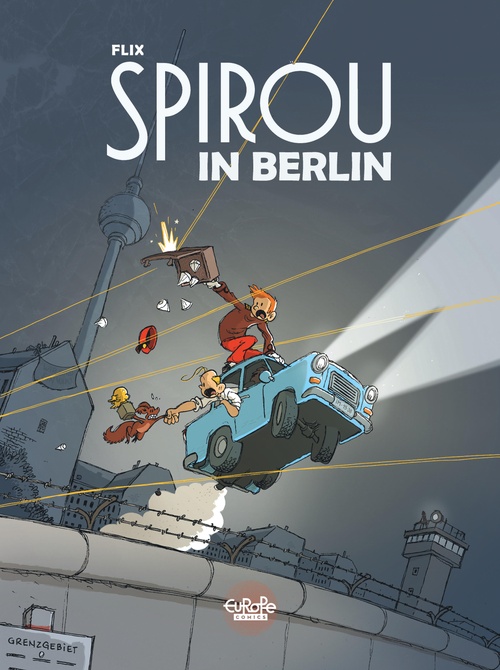 Couverture ebook de Spirou in Berlin, de Flix