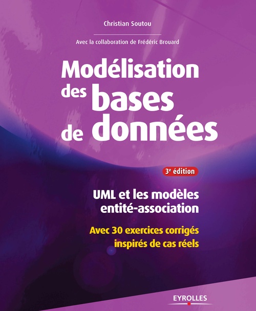 ebook cover of Modélisation de bases de données, by Frédéric Brouard, Christian Soutou