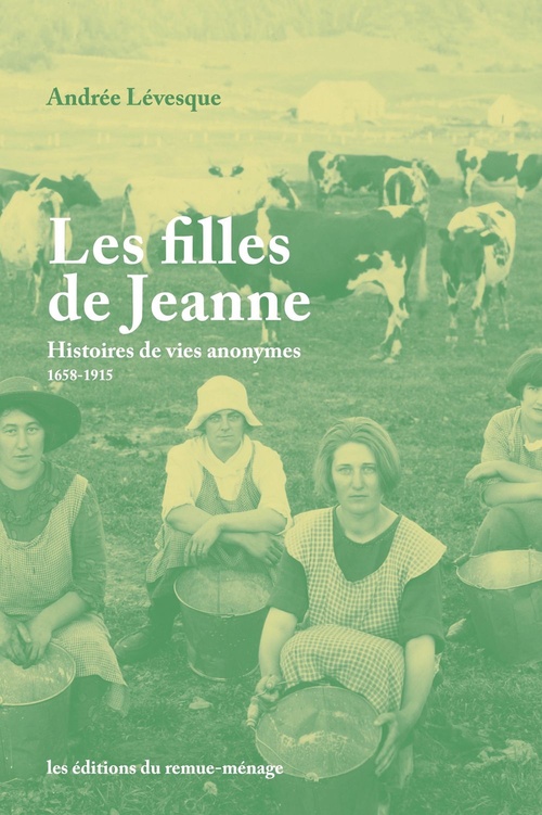 Couverture ebook de Les filles de Jeanne, de Andrée Lévesque