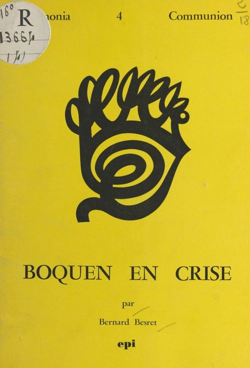 Couverture ebook de Boquen en crise, de Bernard Besret