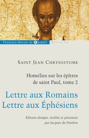 ebook cover of Homélies sur les épîtres de saint Paul T2, by Jean Chrysostome