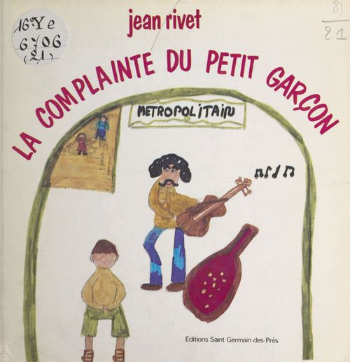 ebook cover of La complainte du petit garçon, by Jean Rivet