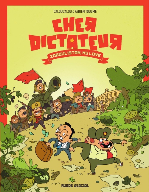 ebook cover of Cher Dictateur, by Calou Calou, Fabien Toulmé