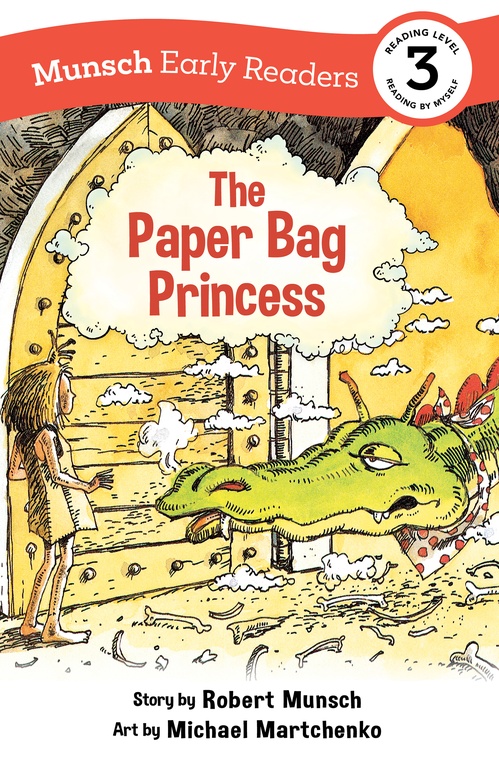 ebook cover of The Paper Bag Princess Early Reader, by Robert Munsch