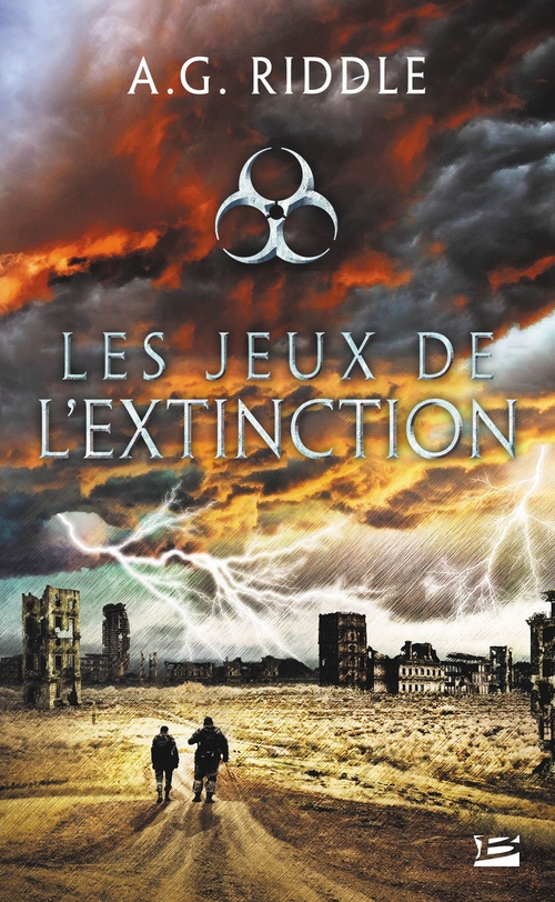 ebook cover of Les Jeux de l'Extinction, by A.G. Riddle