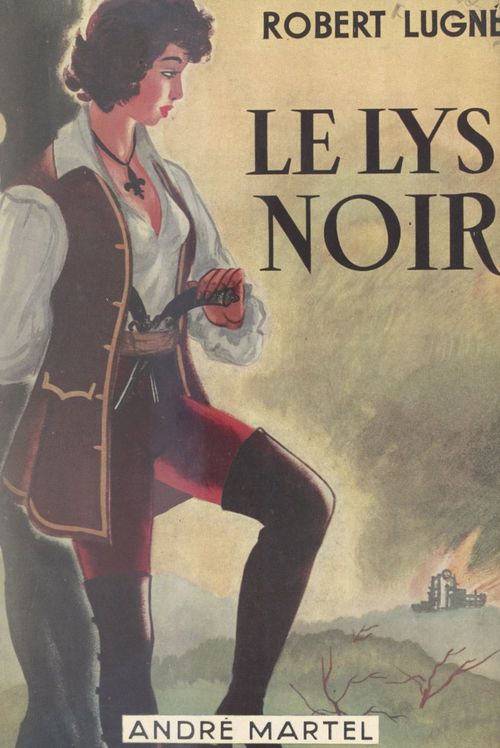 Couverture ebook de Le lys noir, de Robert Lugne