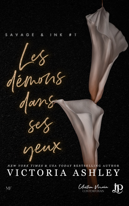 Couverture ebook de Les démons dans ses yeux, de Victoria Ashley
