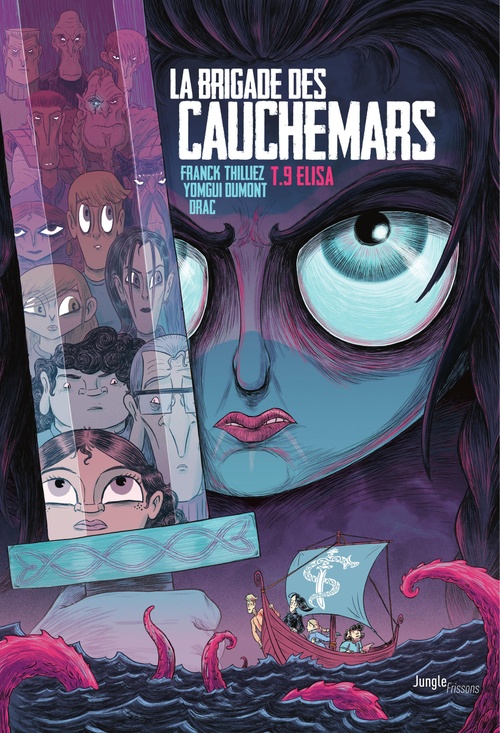 ebook cover of La Brigade des cauchemars - Tome 9 - Elisa, by Franck Thilliez