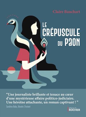 Couverture ebook de Le crépuscule du paon, de Claire Bauchart