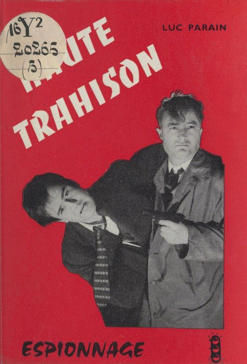 ebook cover of Haute trahison, by Luc Parain