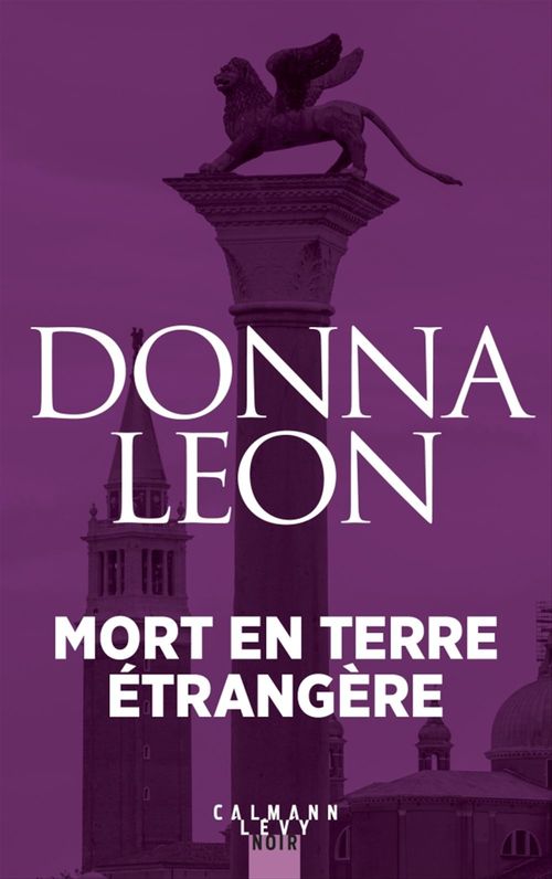 ebook cover of Mort en terre étrangère, by Donna Leon