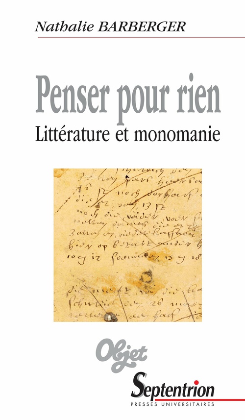 ebook cover of Penser pour rien, by Pu Septentrion