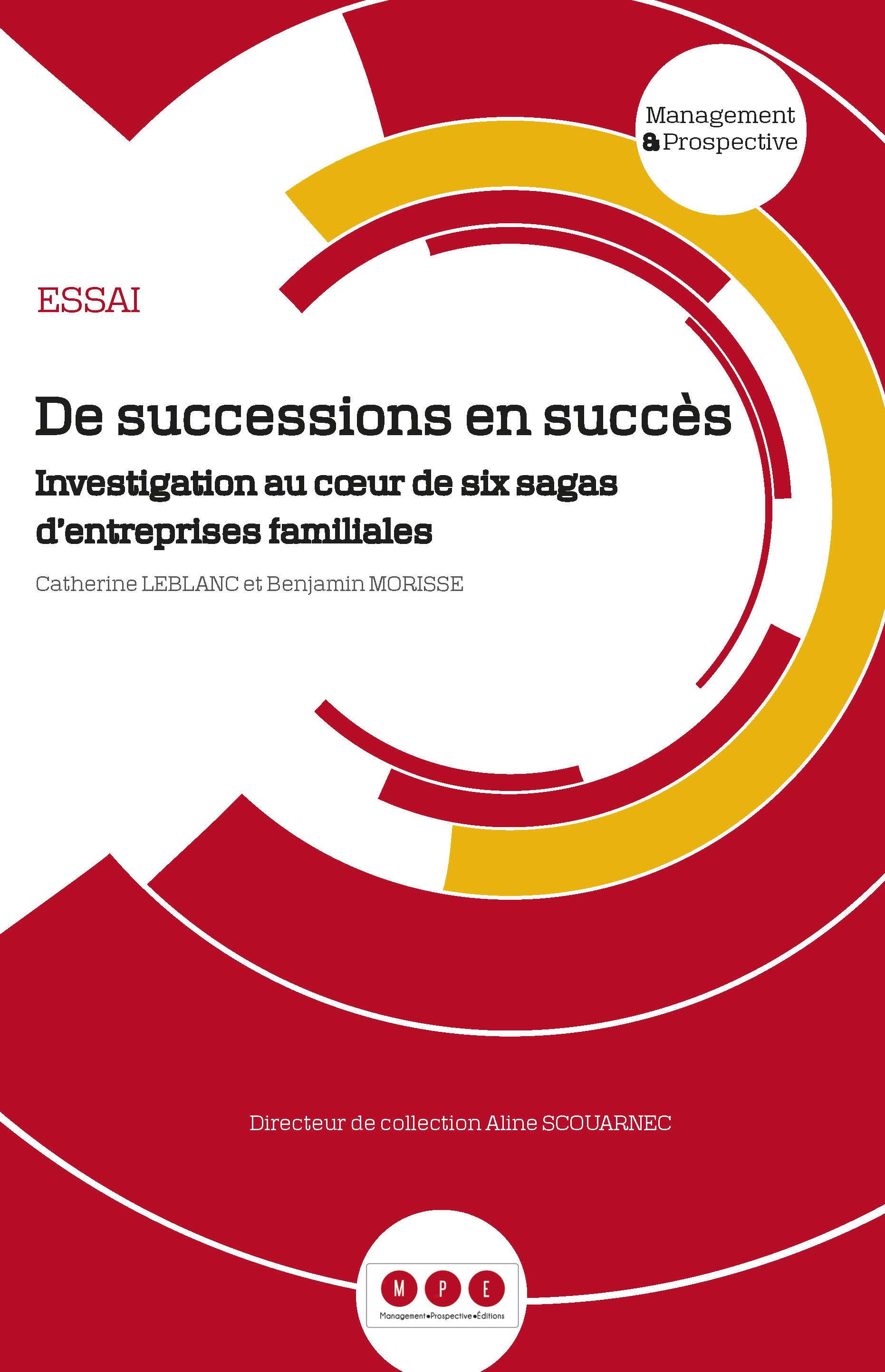 ebook cover of De successions en succès, by  Morisse Leblanc