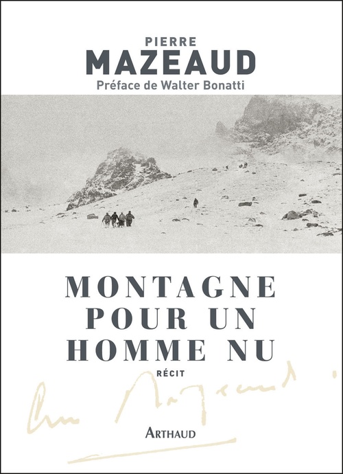 Couverture ebook de Montagne pour un homme nu, de Pierre Mazeaud