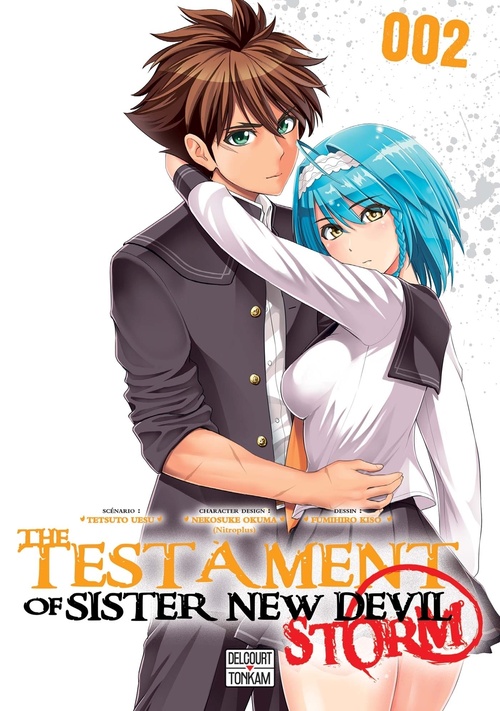 Couverture ebook de The Testament of sister new devil storm T02, de Tetsuto Uesu