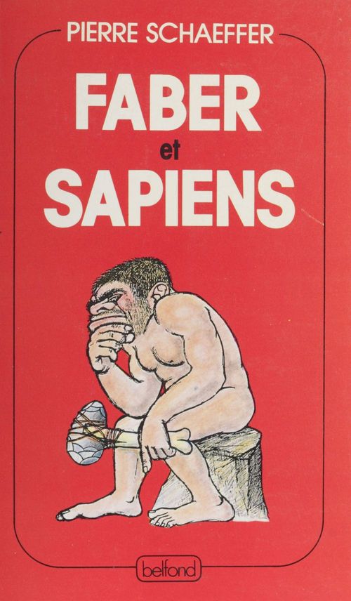 ebook cover of Faber et Sapiens, by Pierre Schaeffer