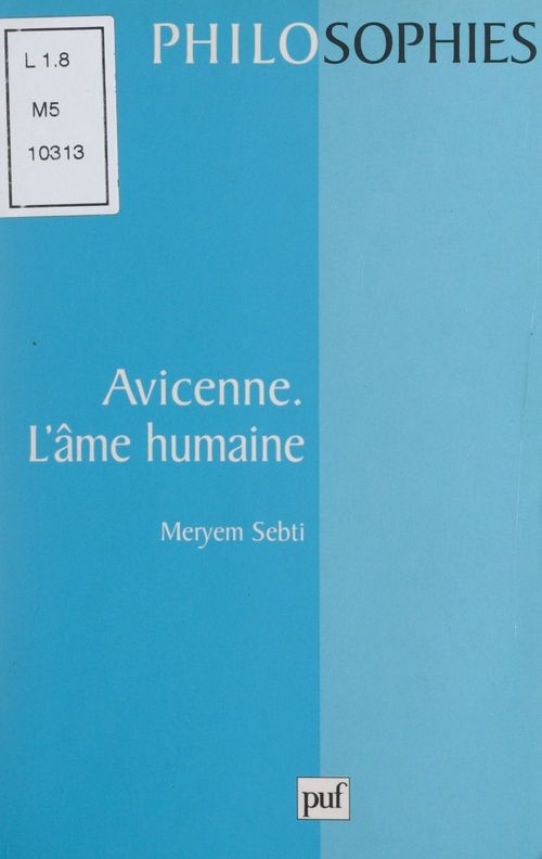 Couverture ebook de Avicenne, de Meryem Sebti
