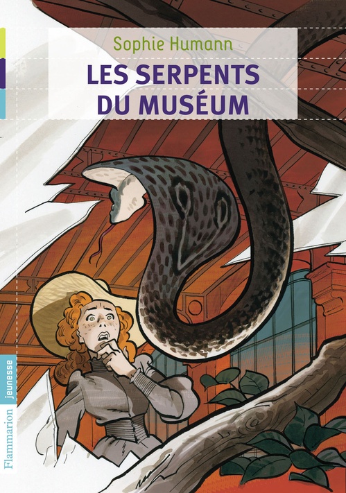ebook cover of Les Serpents du Museum, by Sophie Humann