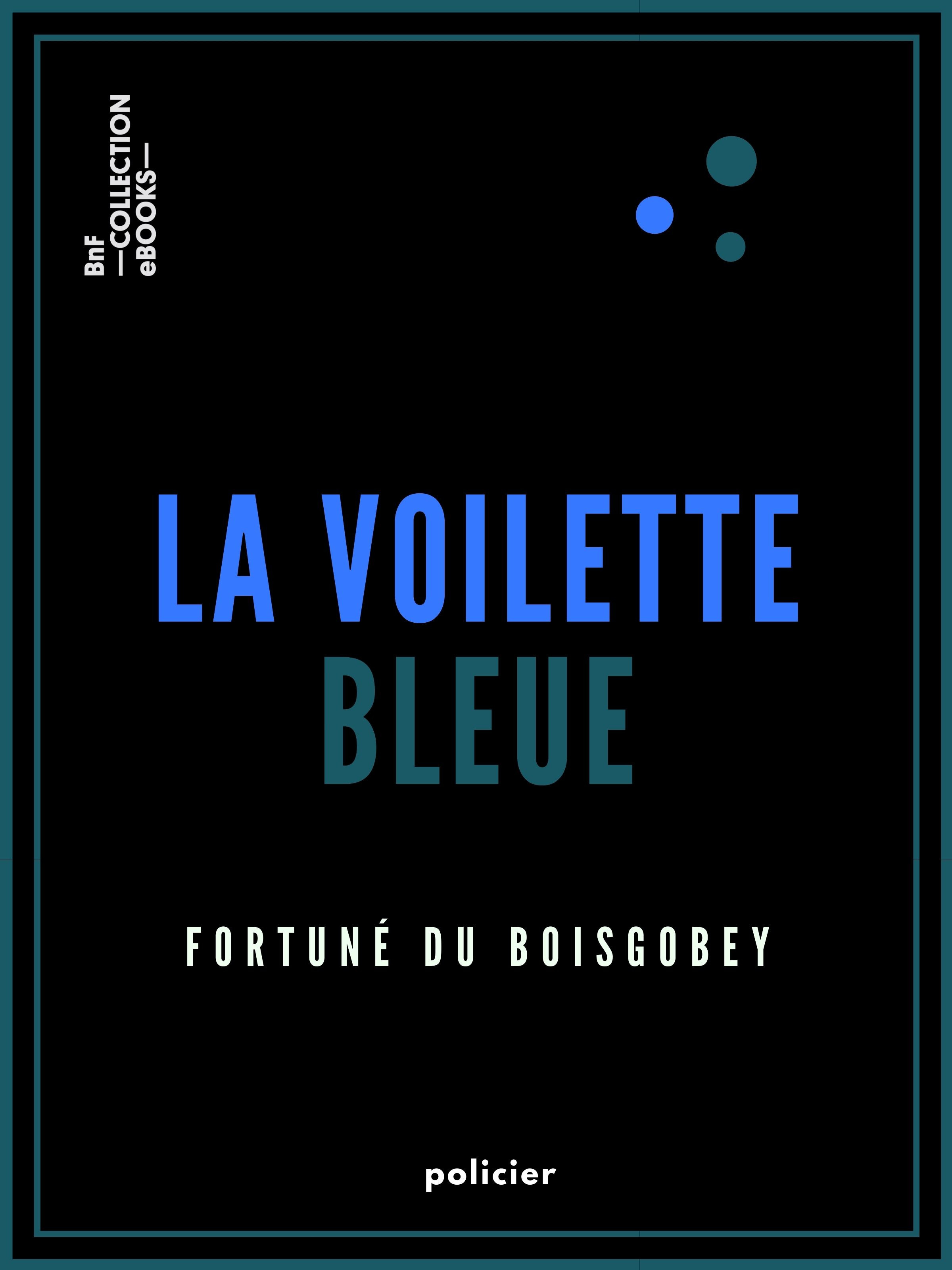 Couverture ebook de La Voilette bleue, de Fortune Du Boisgobey