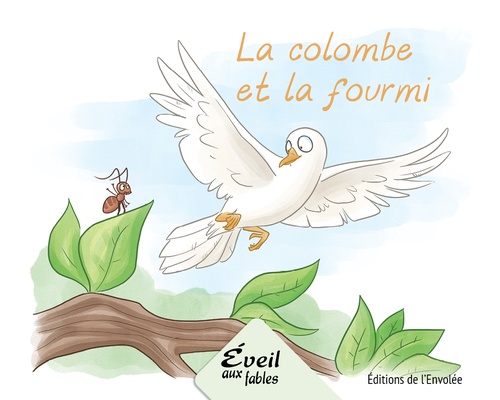 ebook cover of La colombe et la fourmi, by Annie-Claude Lebel