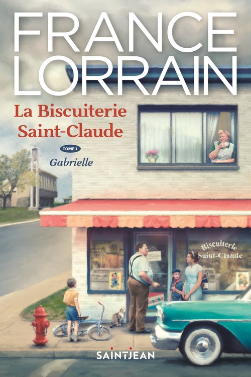 Couverture ebook de La biscuiterie Saint-Claude, tome 1, de France Lorrain