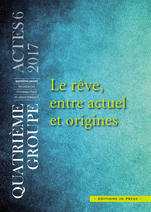 Couverture ebook de Le rêve, entre actuel et origines, de Jean-Jacques Barreau