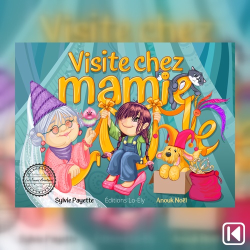 audiobook cover of Visite chez mamie, by Sylvie Payette