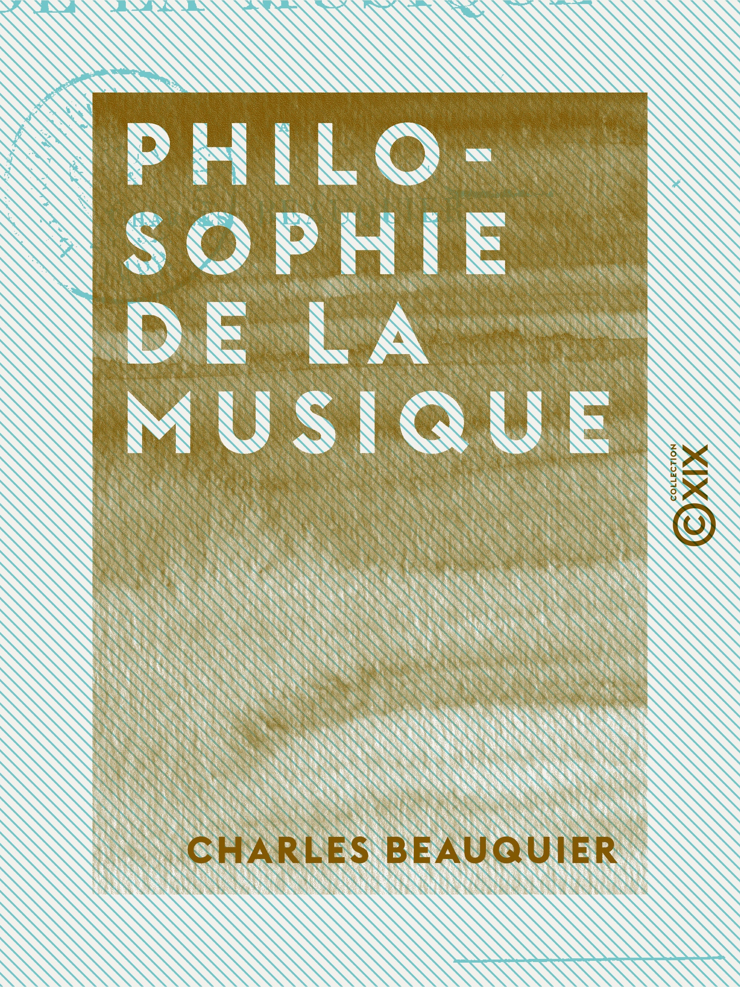 Couverture ebook de Philosophie de la musique, de Charles Beauquier