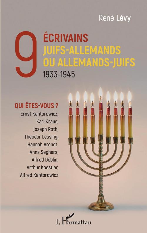 ebook cover of 9 écrivains juifs-allemands ou allemands-juifs, by René Lévy