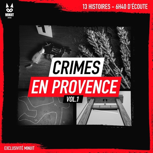 audiobook cover of Crimes en Provence volume 1, by Collectif