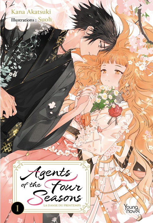 Couverture ebook de Agents of the Four Seasons (Roman) - Tome 1 (VF), de Kana Akatsuki, Suoh