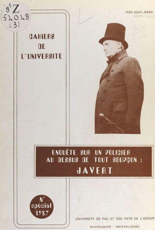 ebook cover of Enquête sur un policier au-dessus de tout soupçon : Javert, by Maurice Descotes