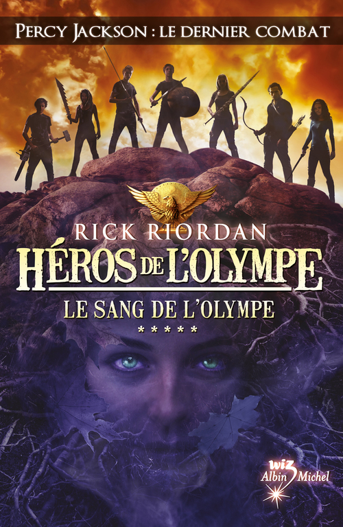 Couverture ebook de Héros de l'Olympe - tome 5, de Rick Riordan