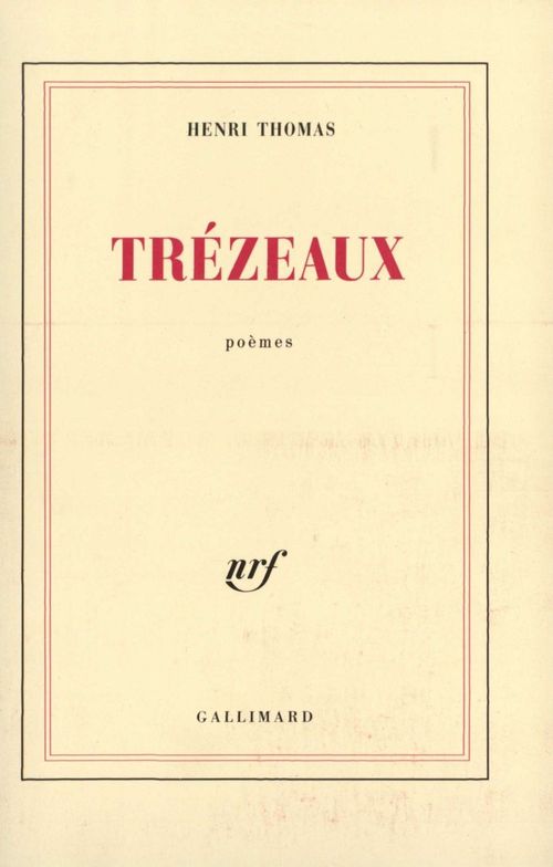 Couverture ebook de Trézeaux, de Henri Thomas