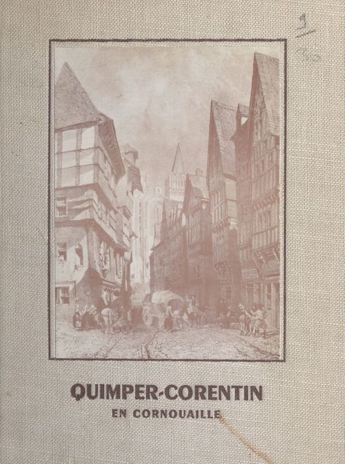 Couverture ebook de Quimper-Corentin en Cornouaille, de Alain Le Grand