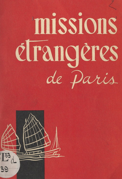 ebook cover of Les Missions étrangères de Paris, by Missions étrangères de Paris