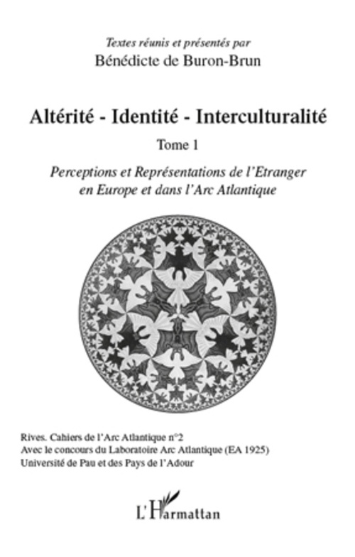 ebook cover of Altérité-Identité-Interculturalité (Tome 1), by Bénédicte de Buron-brun