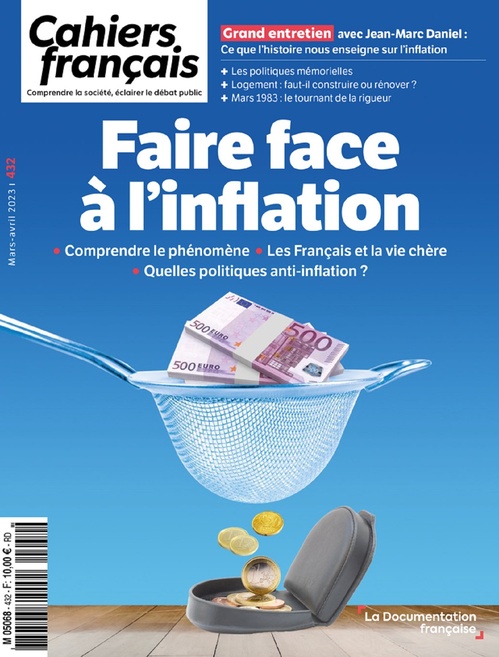 ebook cover of Cahiers français : Faire face à l'inflation - n°432, by Jean-Marc Daniel