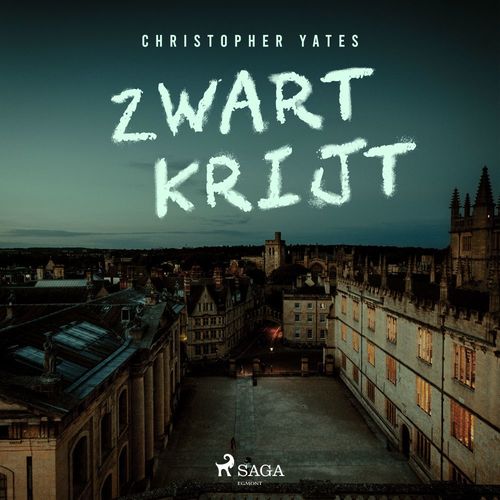 audiobook cover of Zwart krijt, by Christopher Yates