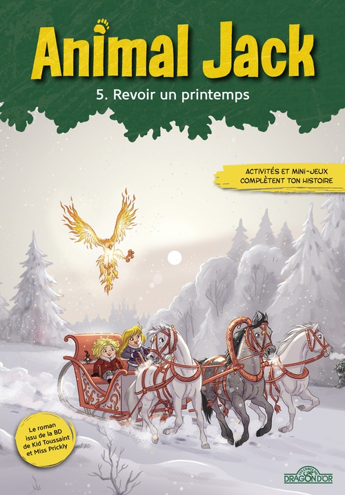 Couverture ebook de Animal Jack - Tome 5 Revoir un printemps, de Dupuis