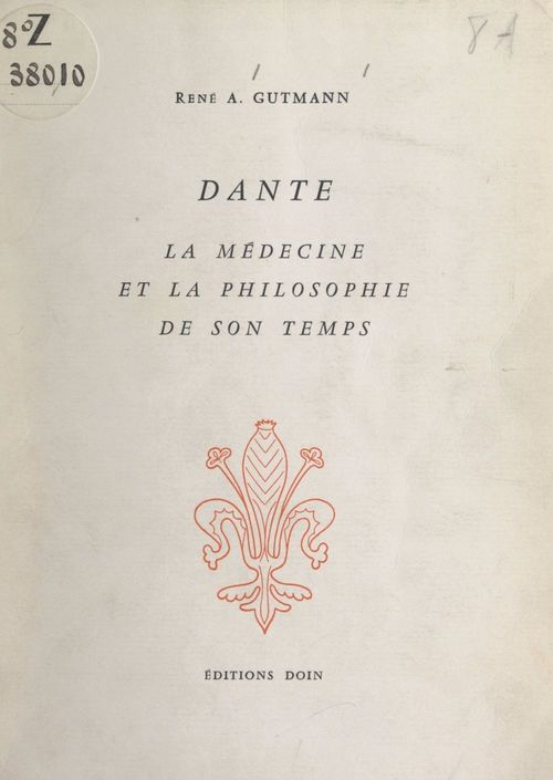 ebook cover of Dante, by Rene A. Gutmann